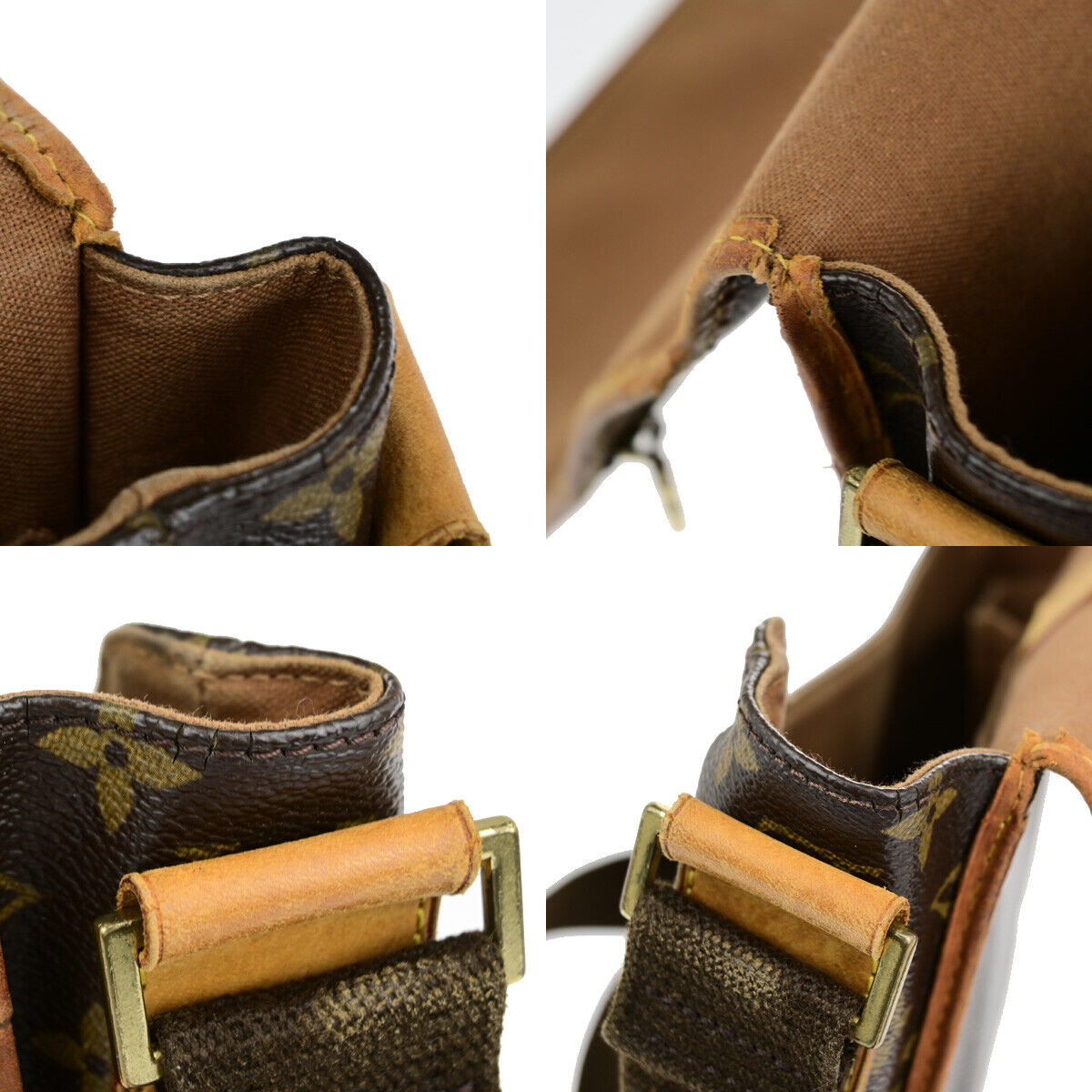 LOUIS VUITTON Messenger Bosphore PM Shoulder Bag Monogram Leather M40106 36YG612