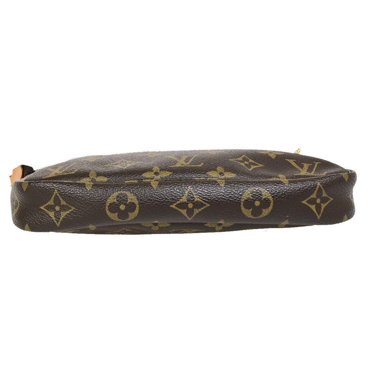 LOUIS VUITTON Pochette Accessoires Hand Bag Monogram Leather BN M51980 90EB453