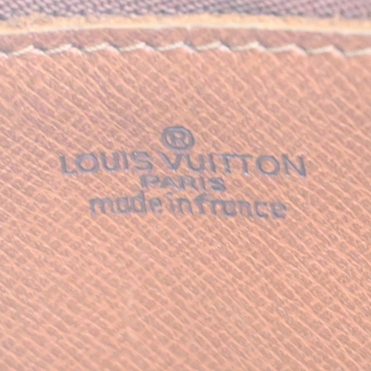 LOUIS VUITTON Jeune Fille MM Shoulder Bag Monogram Leather Brown M51226 64MA422