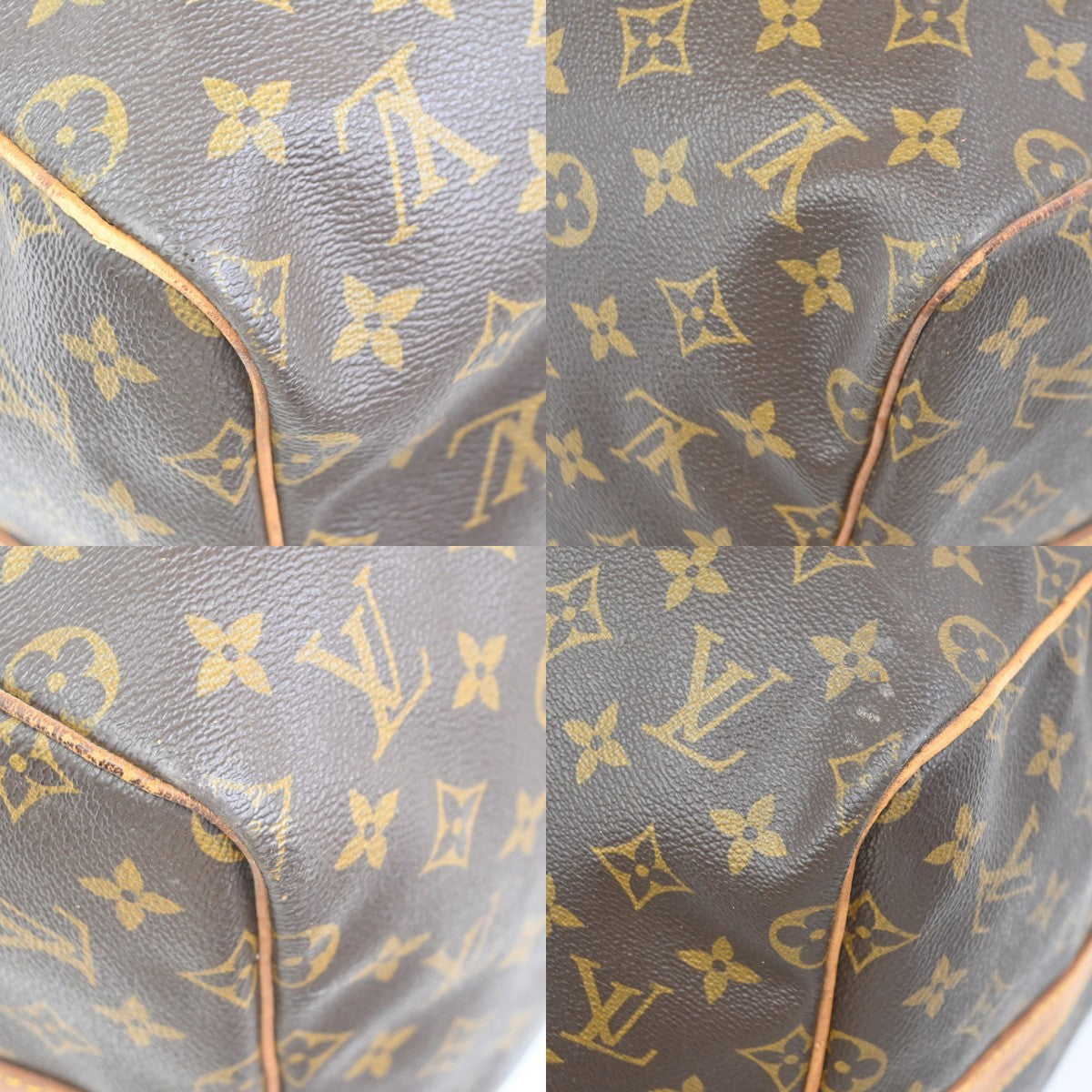 LOUIS VUITTON Keepall Bandouliere 55 2Way Hand Bag Monogram Brown M41414 34PA119