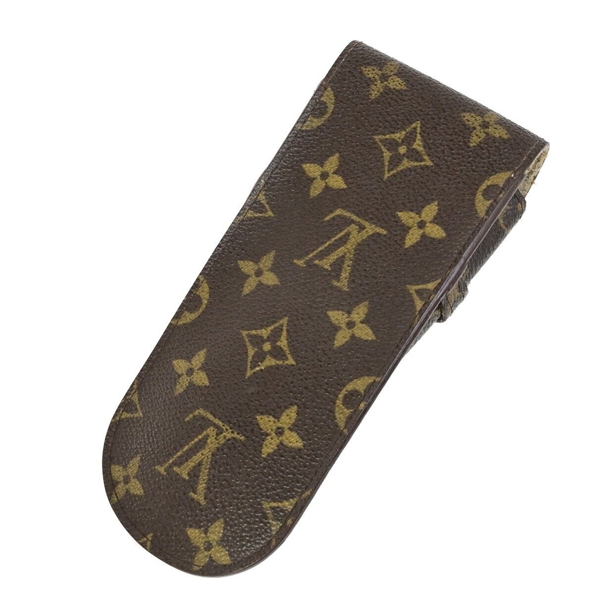 LOUIS VUITTON Etui Lunette Lava Glasses Case Monogram Leather BN M62970 08ED387