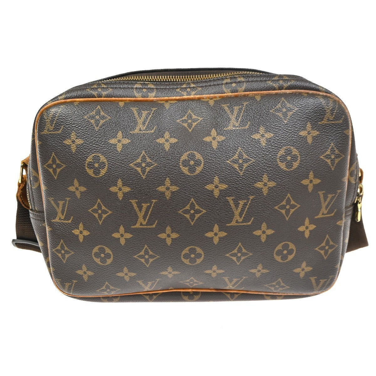 LOUIS VUITTON Reporter Crossbody Shoulder Bag Monogram Leather BN M45254 35KC834