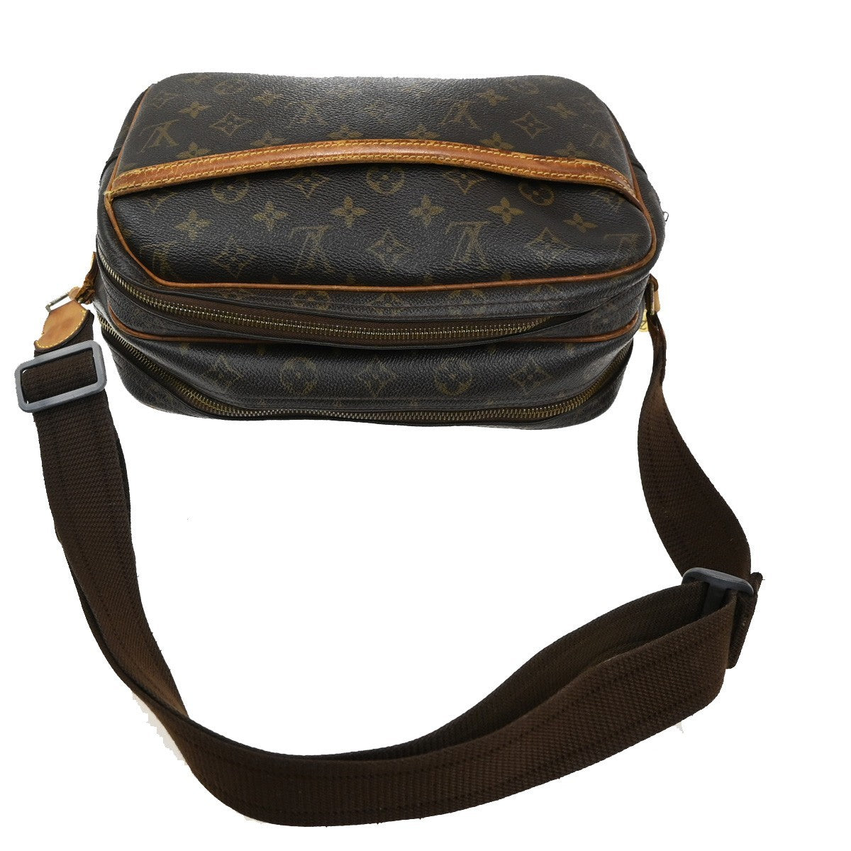 LOUIS VUITTON Reporter PM Crossbody Shoulder Bag Monogram Leather M45254 36CA286