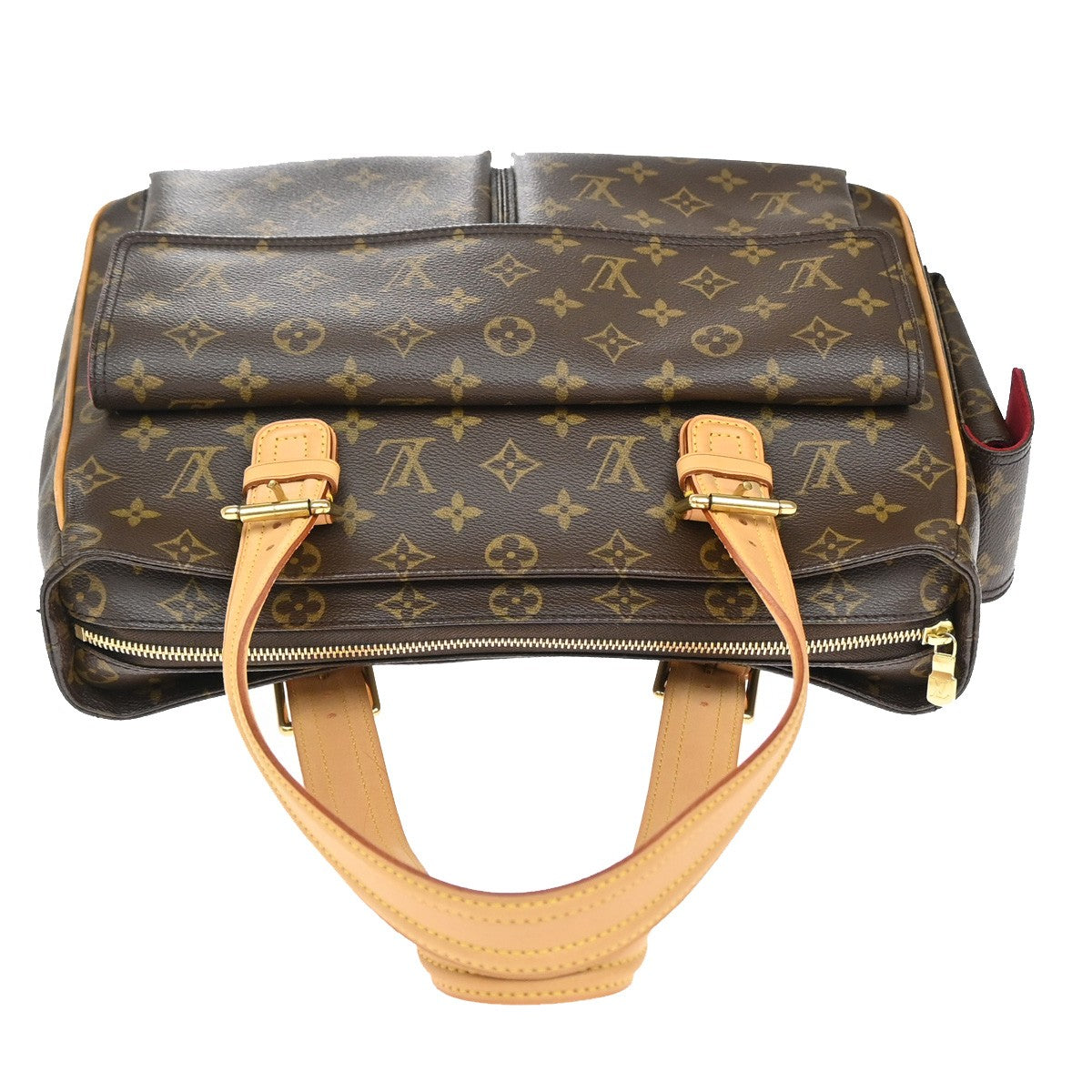 LOUIS VUITTON Multipli Cite Shoulder Bag Monogram Leather Brown M51162 52YH701