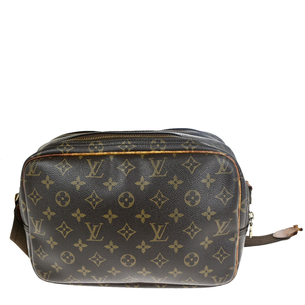 LOUIS VUITTON Reporter PM Crossbody Shoulder Bag Monogram Leather M45254 66YG514