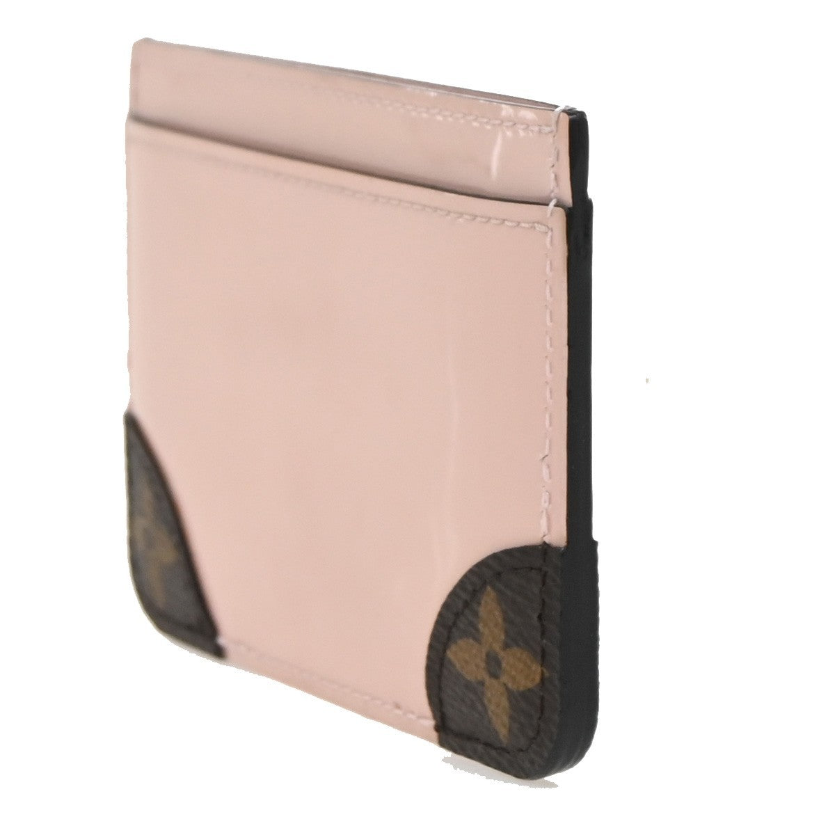 LOUIS VUITTON Porte Cartes Simple Card  Case Monogram Vernis PK M63855 36RL961