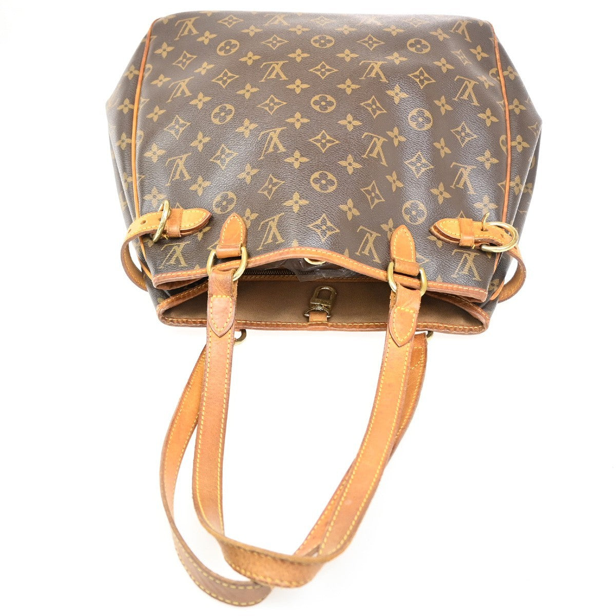 LOUIS VUITTON Batignolles Vertical Shoulder Bag Monogram Brown M51153 35CA545