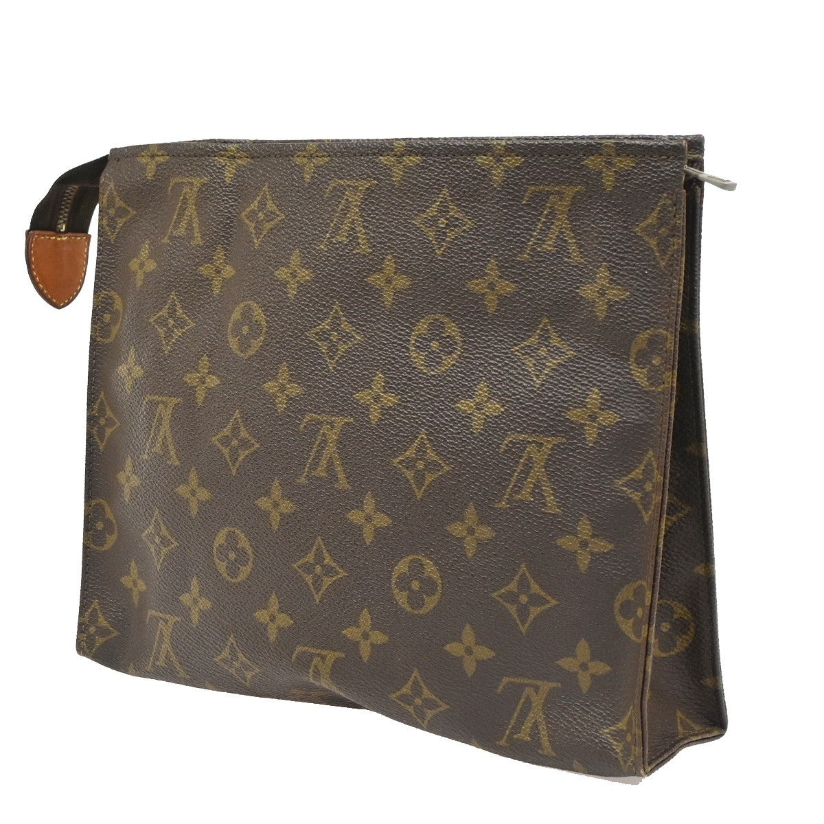 LOUIS VUITTON Poche Toilette 26 Clutch Pouch Bag Monogram Leather M47542 66CA762