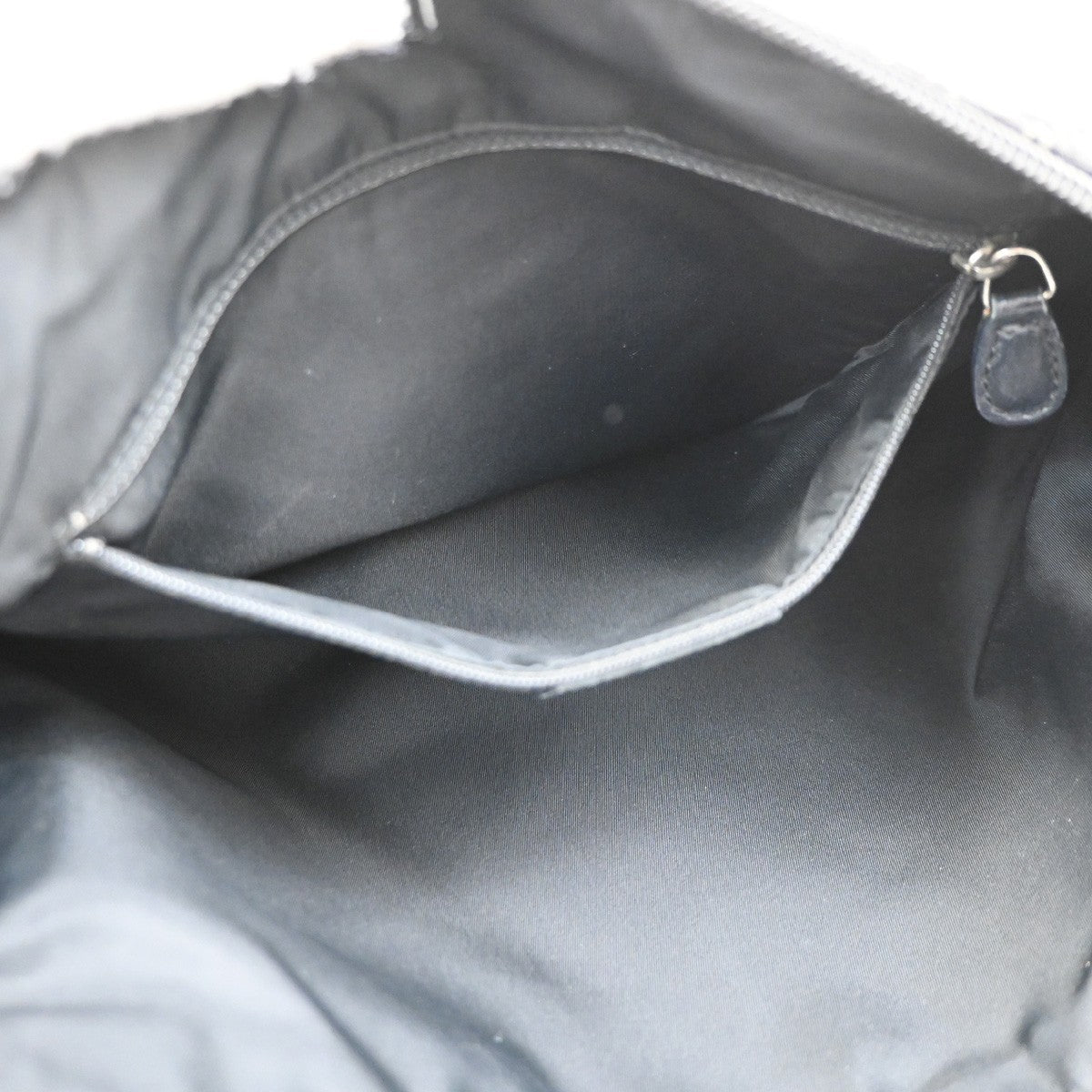 CHRISTIAN DIOR Logo Trotter Pattern Messenger Bag Canvas Leather BK SHW 79CA476