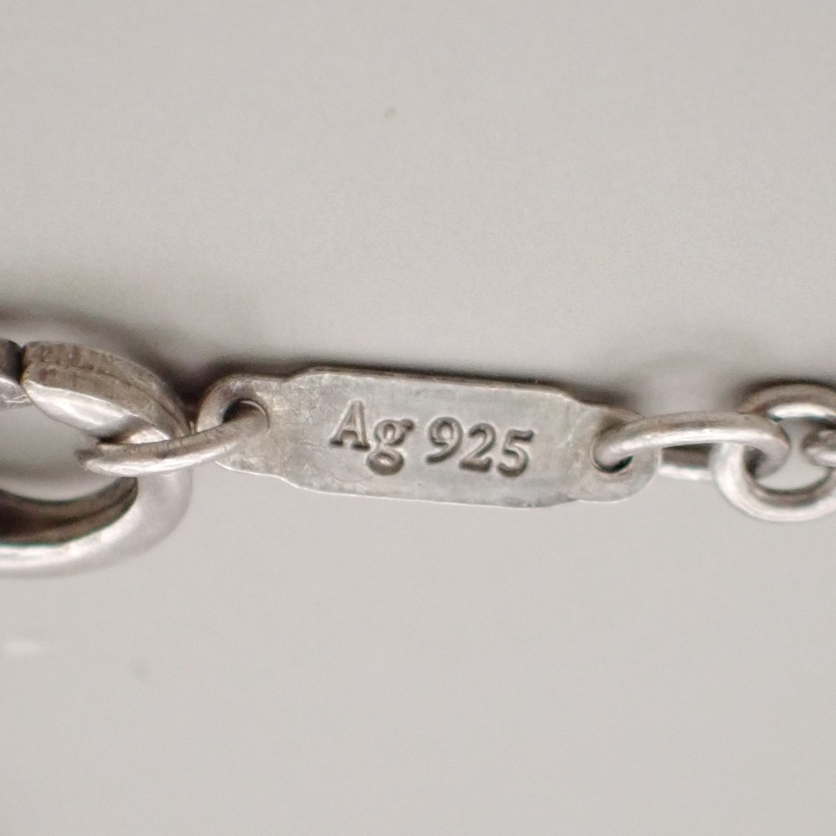 Tiffany & Co. Logo Chain Necklace Ag 925 Silver 01TA462
