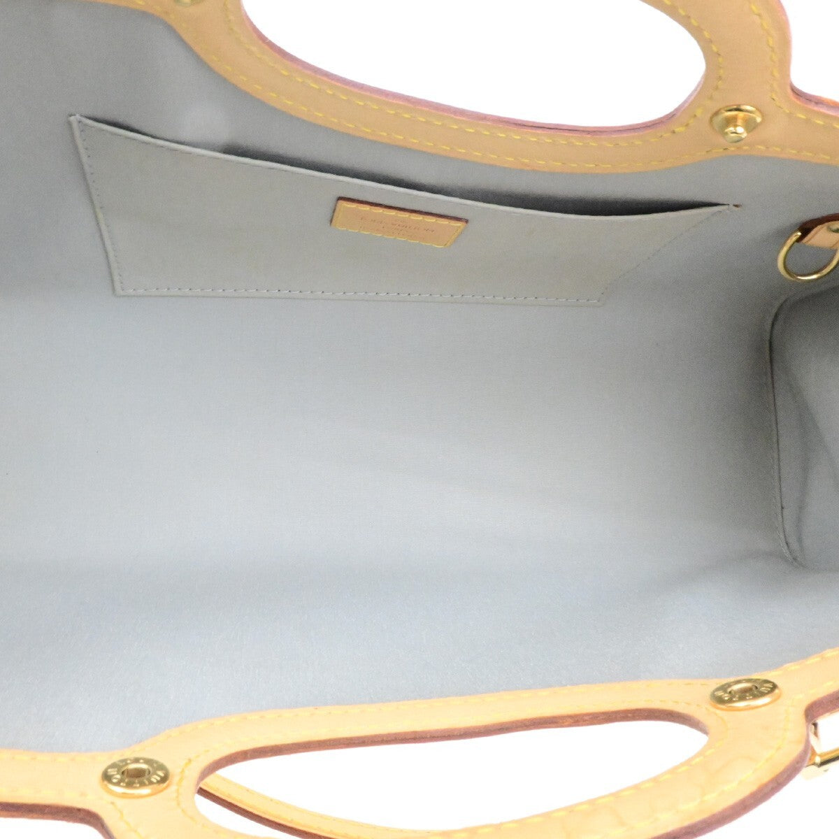 LOUIS VUITTON Roxbury Drive 2Way Hand Bag Monogram Vernis Perle M91374 81FB536