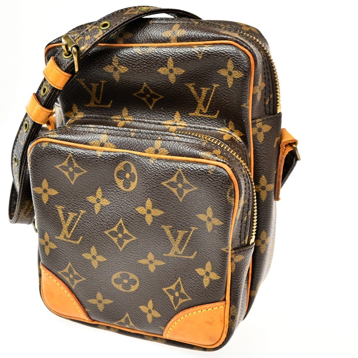 LOUIS VUITTON Amazon Crossbody Shoulder Bag Monogram Leather BN M45236 79CA621