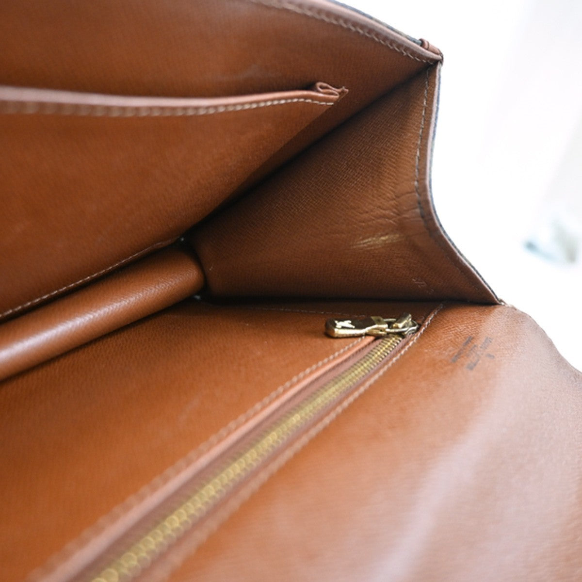 LOUIS VUITTON Pochette Dam PM Clutch Hand Bag Monogram Leather BN M51812 05PA047