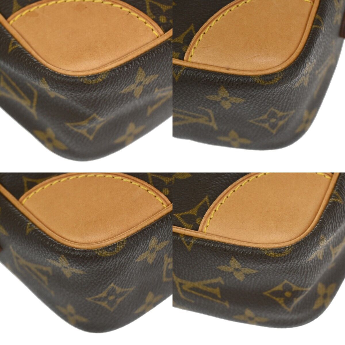 LOUIS VUITTON Trocadero 27 Shoulder Bag Monogram Leather Brown M51274 97SH238