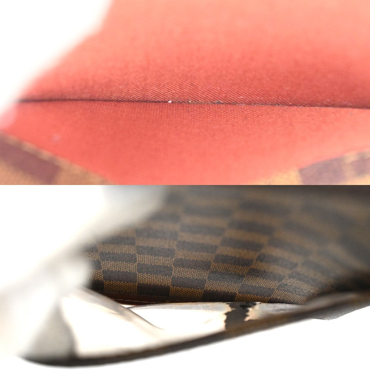 LOUIS VUITTON Portobello Shoulder Bag Damier Leather Brown N45271 83TA389