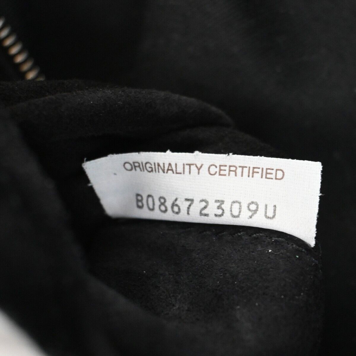 BOTTEGA VENETA Logo Shoulder Tote Bag embossing Leather Black Italy  75SH569