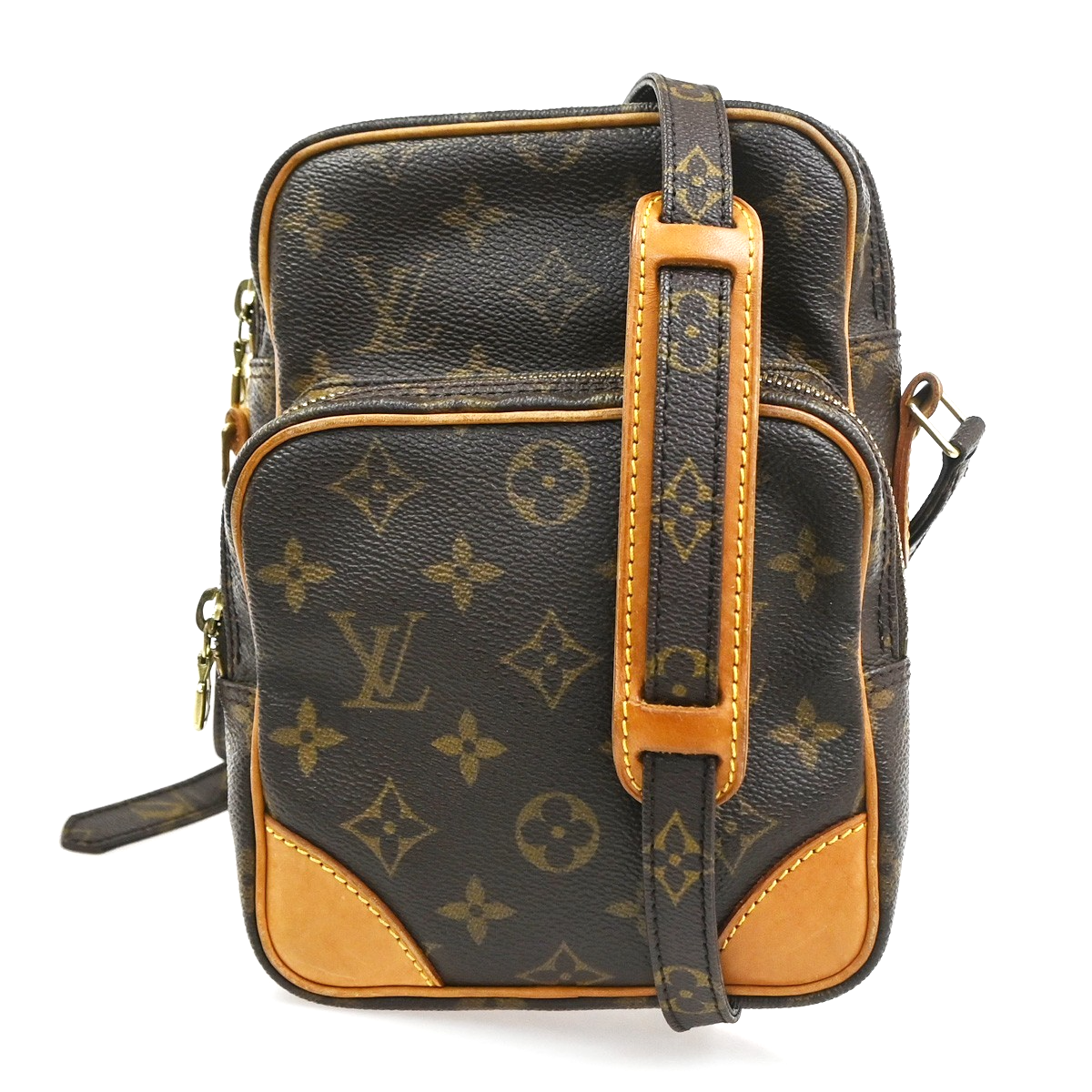 LOUIS VUITTON Amazon Crossbody Shoulder Bag Monogram Leather BN M45236 15CA837