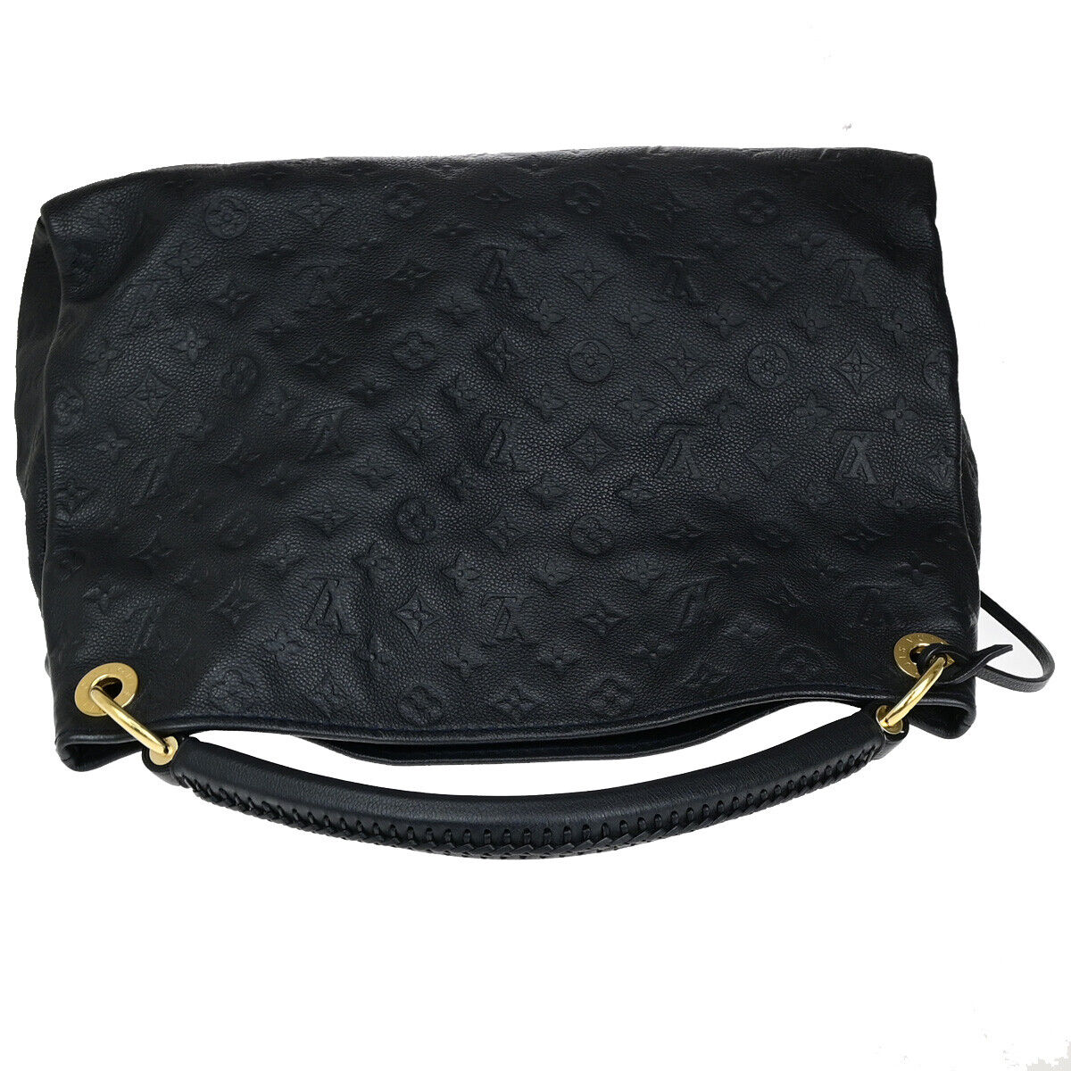 LOUIS VUITTON Artsy MM Hand Bag Monogram Empreinte Infini Blue M93448 650RK856