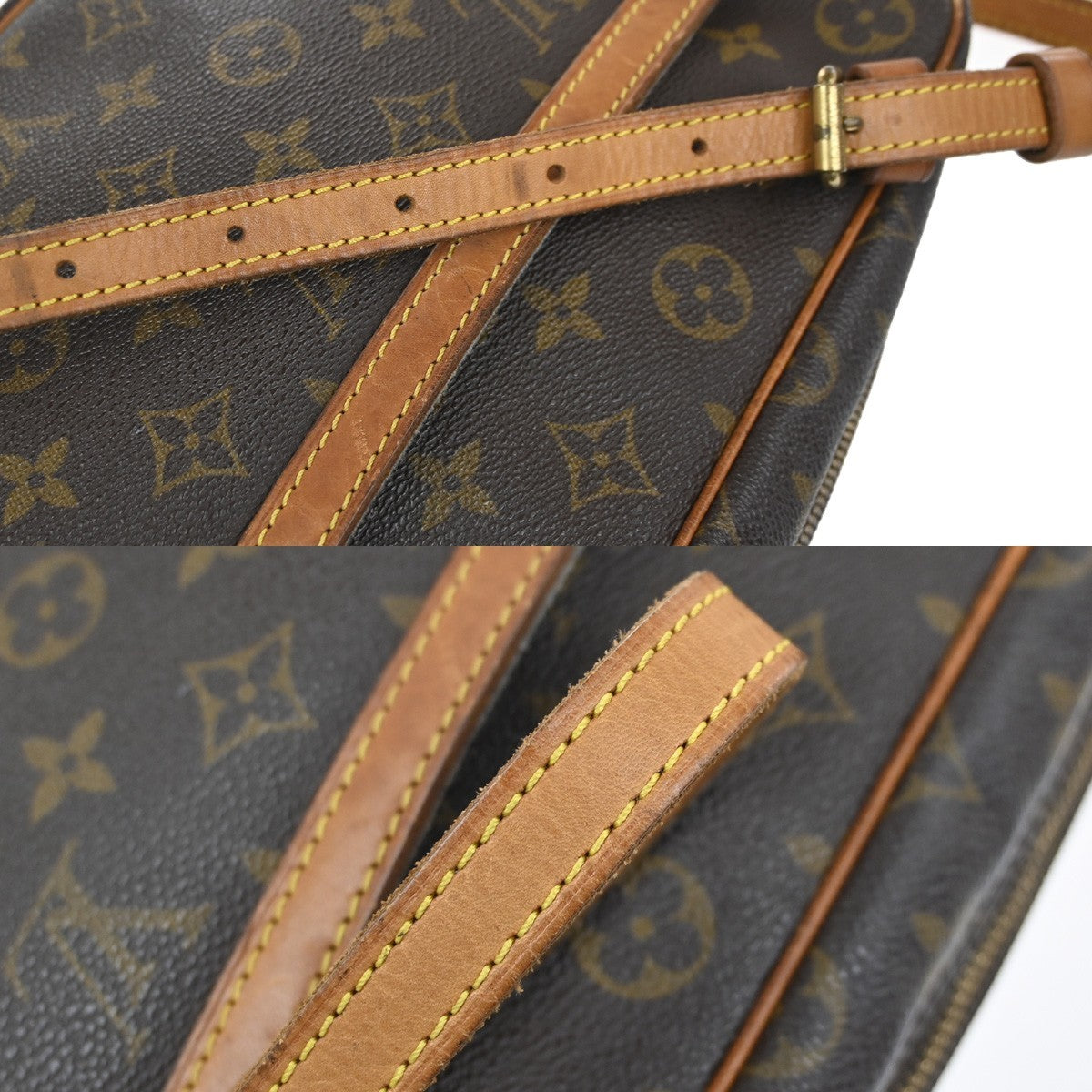 LOUIS VUITTON Trocadero 30 Shoulder Bag Monogram Leather Brown M51272 39YH927
