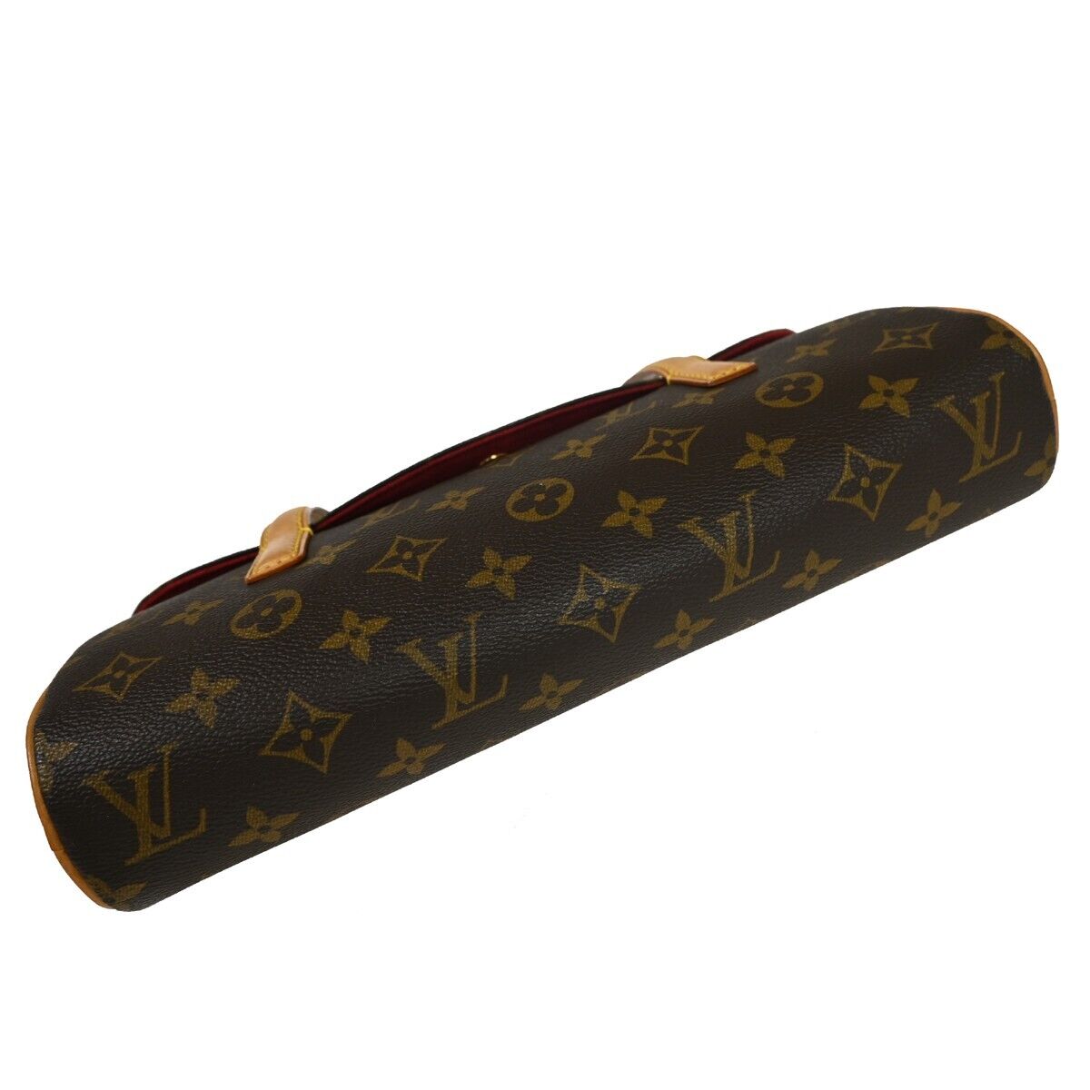 LOUIS VUITTON Sonatine Hand Bag Monogram Leather Brown France M51902 92GA890