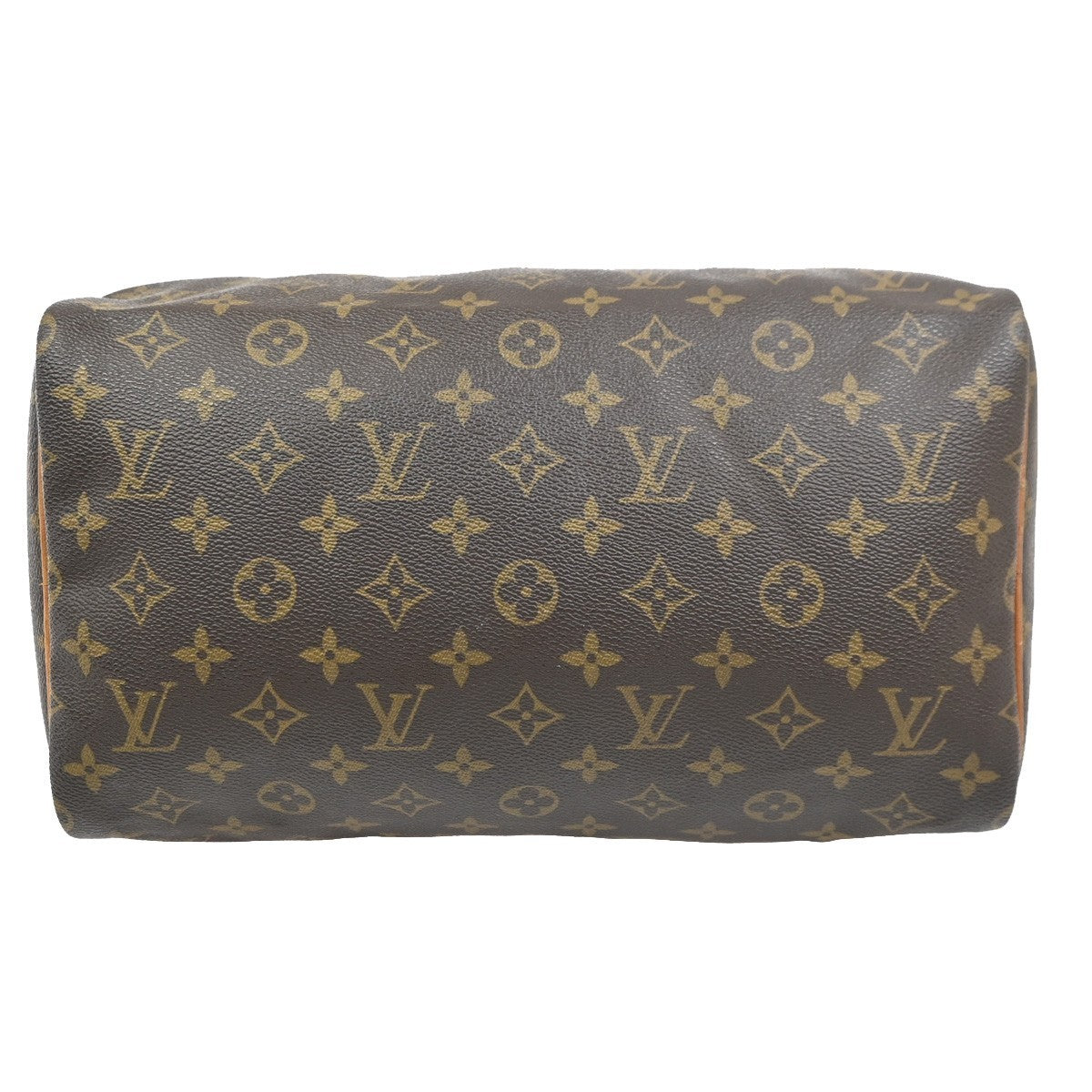 LOUIS VUITTON Speedy 30 Travel Hand Bag Monogram Leather Brown M41526 16PA145