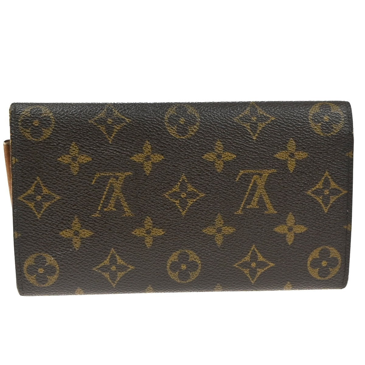 LOUIS VUITTON Porte Monnaie Credit Long Bifold Wallet Monogram BN M61725 02KD075