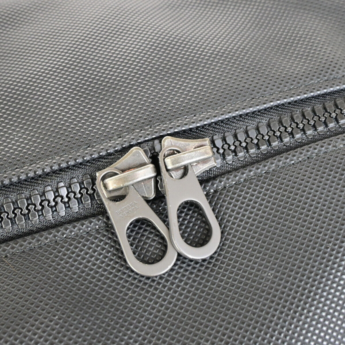 BOTTEGA VENETA Logo Intrecciato Travel Hand Bag PVC Canvas Leather Black 67YG558