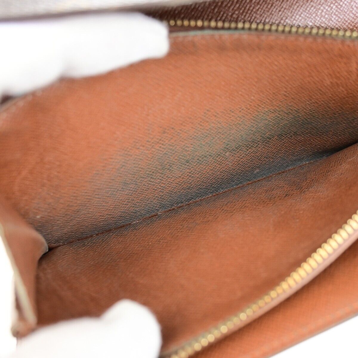 LOUIS VUITTON LV Logo 4 Set Bifold Trifold Long Wallet Monogram Brown 65FA707