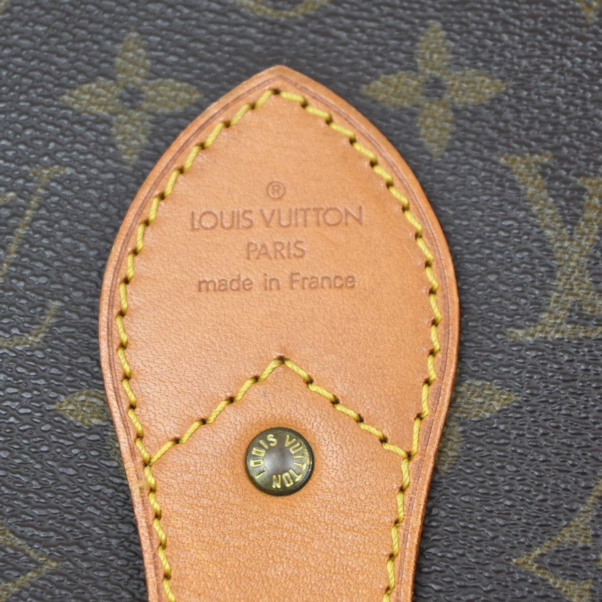 Louis Vuitton Sac Chasse Shoulder Hand Bag Monogram Leather Brown M41140 95PA019