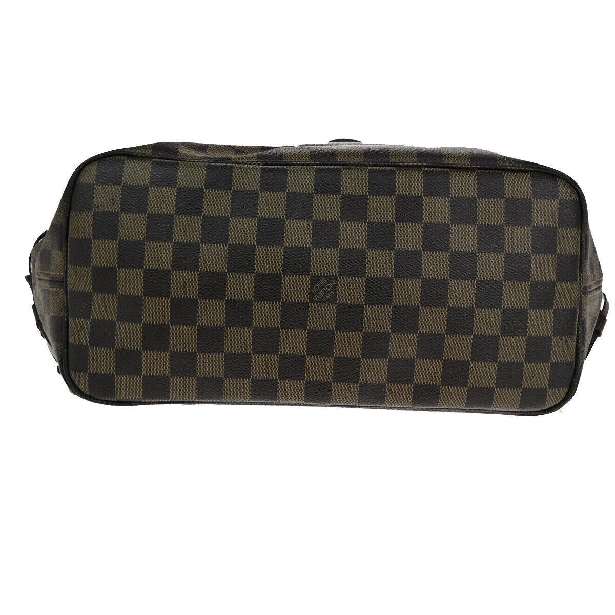 LOUIS VUITTON Neverfull MM Shoulder Tote Bag Damier Leather Brown N51105 15YG632