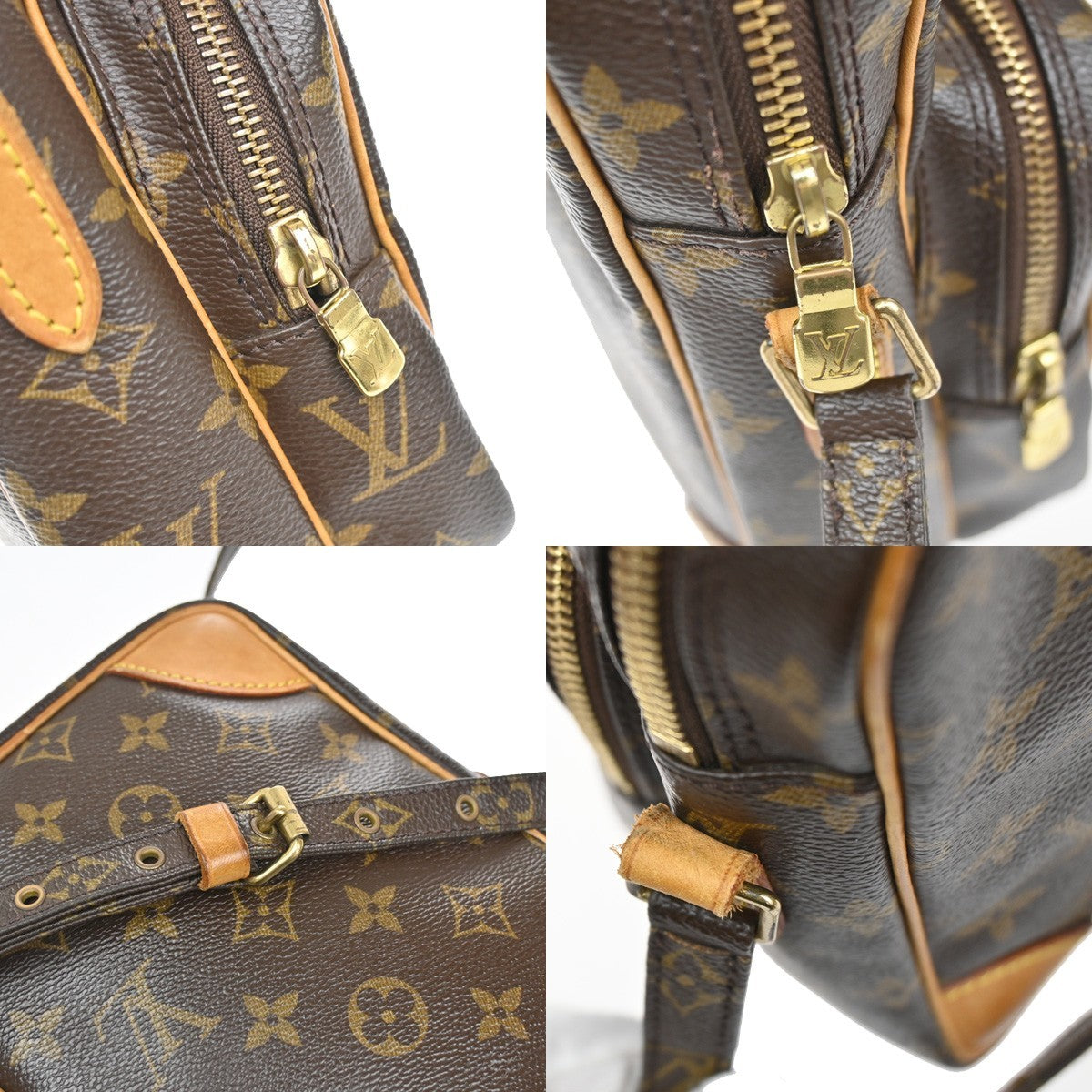 LOUIS VUITTON Amazon Crossbody Shoulder Bag Monogram Leather BN M45236 14KB077