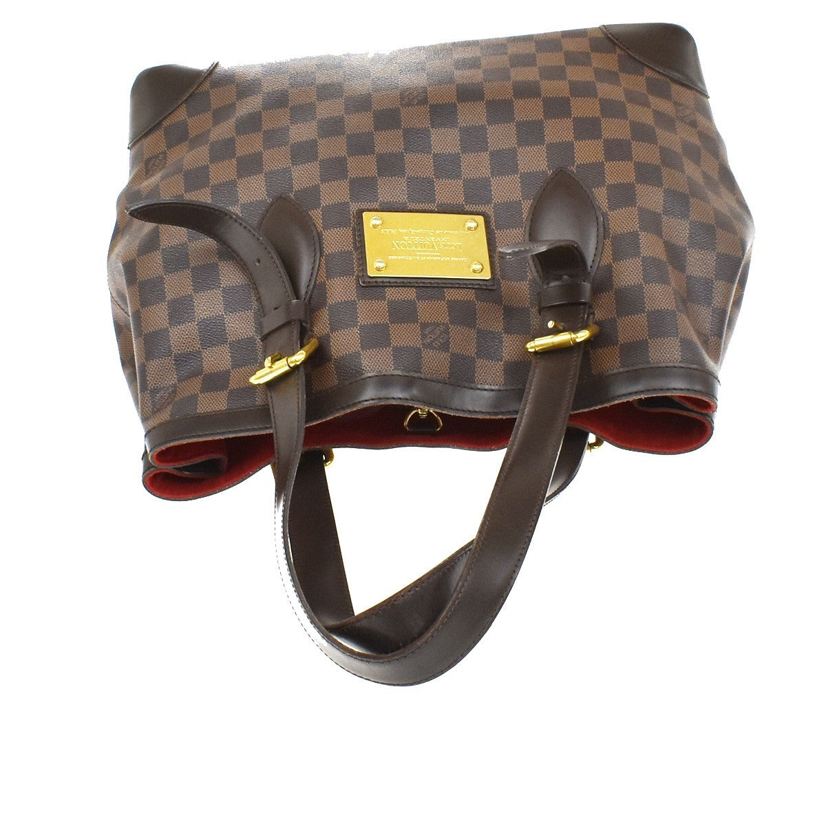 LOUIS VUITLOUIS VUITTON Hampstead MM Shoulder Bag Damier Leather N51204 70KB254