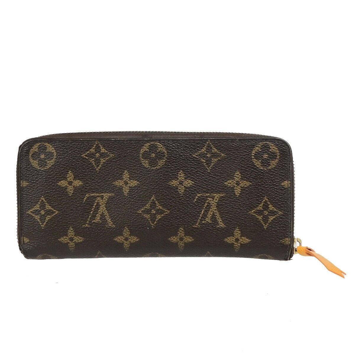LOUIS VUITTON Portefeuille Clemence Long Wallet Monogram Brown M60744 83ED165
