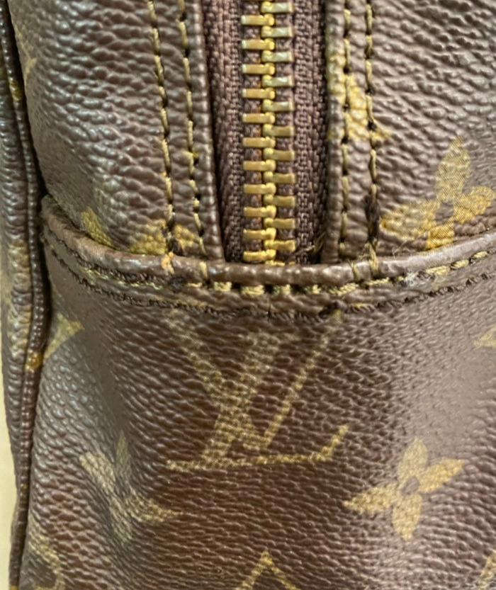 LOUIS VUITTON Trousse Toilette 28 Clutch Hand Bag Monogram Brown M47522 68KC408