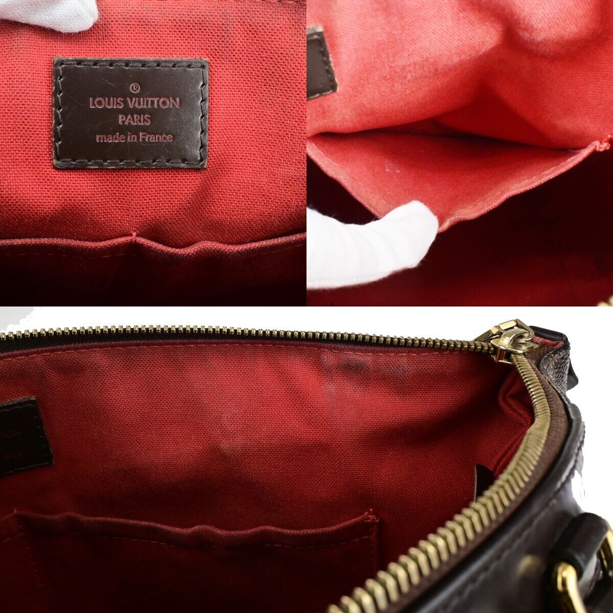 LOUIS VUITTON  Westminster GM Shoulder Bag Damier Ebene Leather N41103 73SJ586