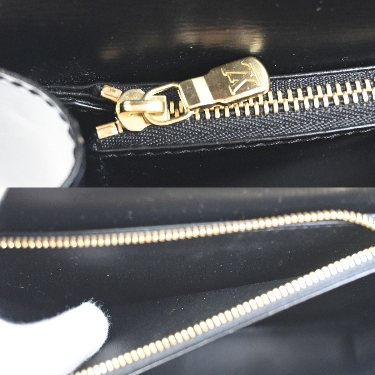 LOUIS VUITTON LV Marzelb Hand Bag Epi Leather Black France M52372 73TA601
