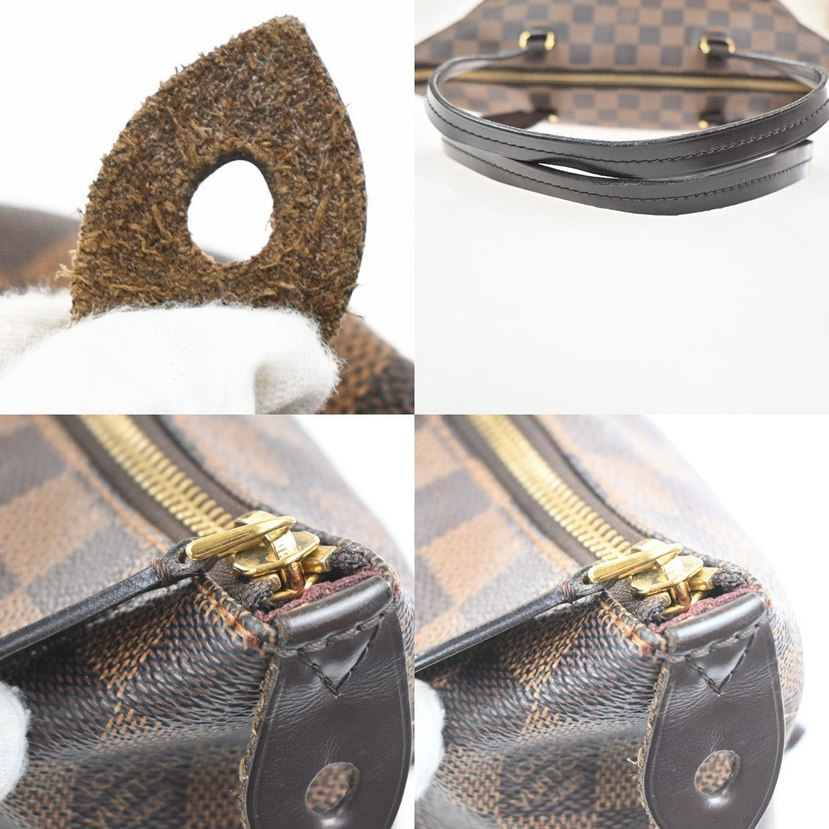 LOUIS VUITTON Iena PM Shoulder Tote Bag Damier Ebene Leather BN N41012 23KD043