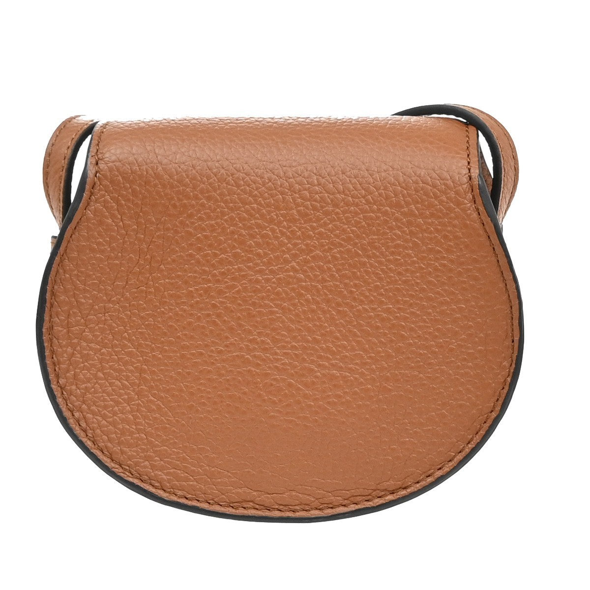 CHLOE Logo Mini Marcie Crossbody Shoulder Bag Leather Brown Spain 16RF819