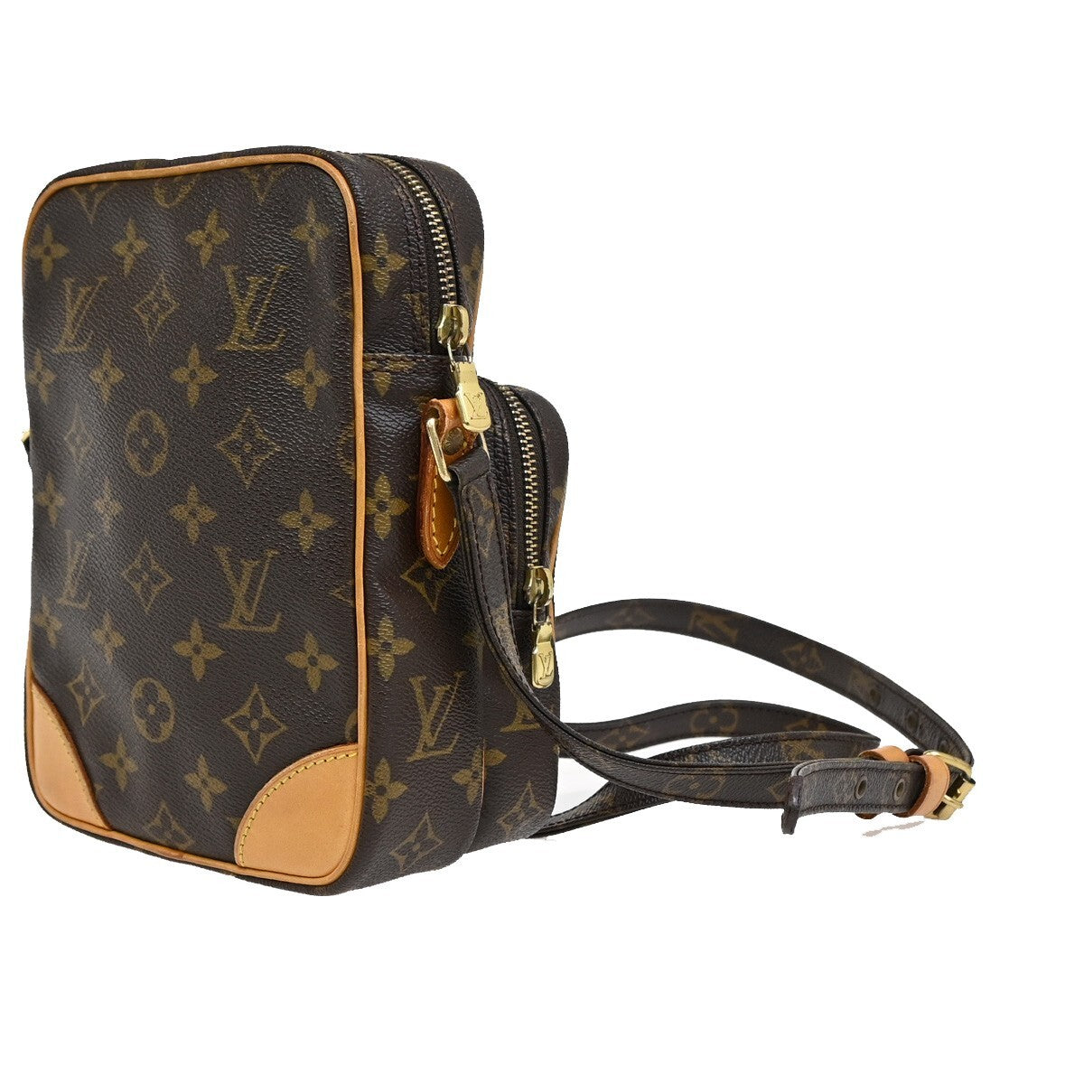 LOUIS VUITTON Amazon Crossbody Shoulder Bag Monogram Leather BN M45236 89FB582