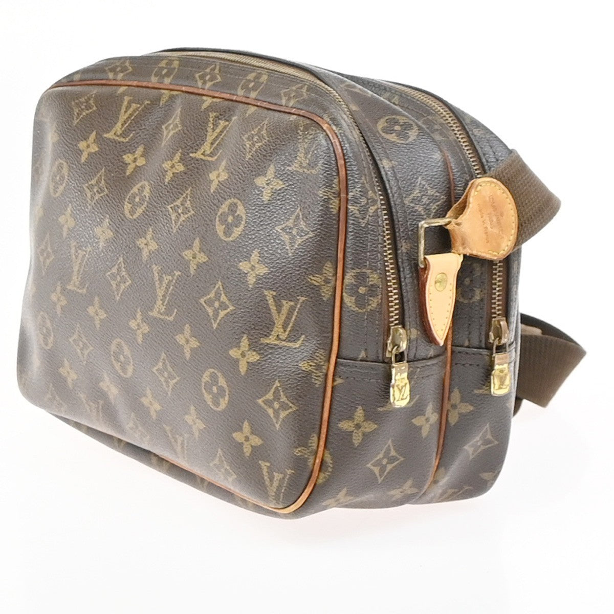 LOUIS VUITTON Reporter PM Crossbody Shoulder Bag Monogram Leather M45254 34YH963