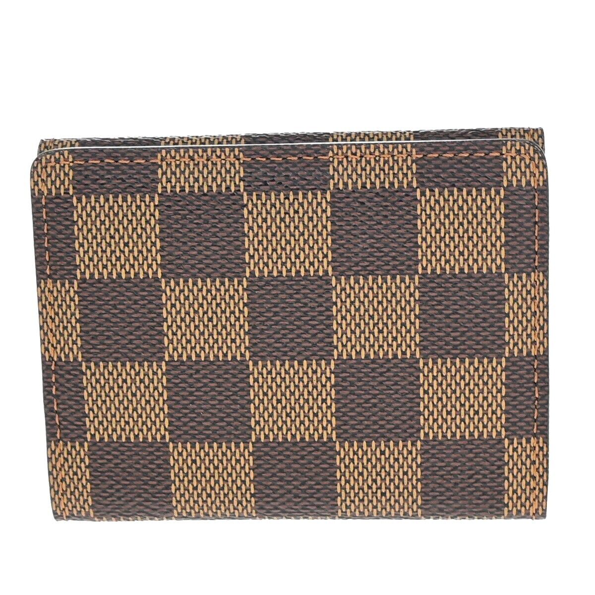 LOUIS VUITTON Ludlow Coin Case Wallet Bifold Damier Ebene Leather N62925 69EB052