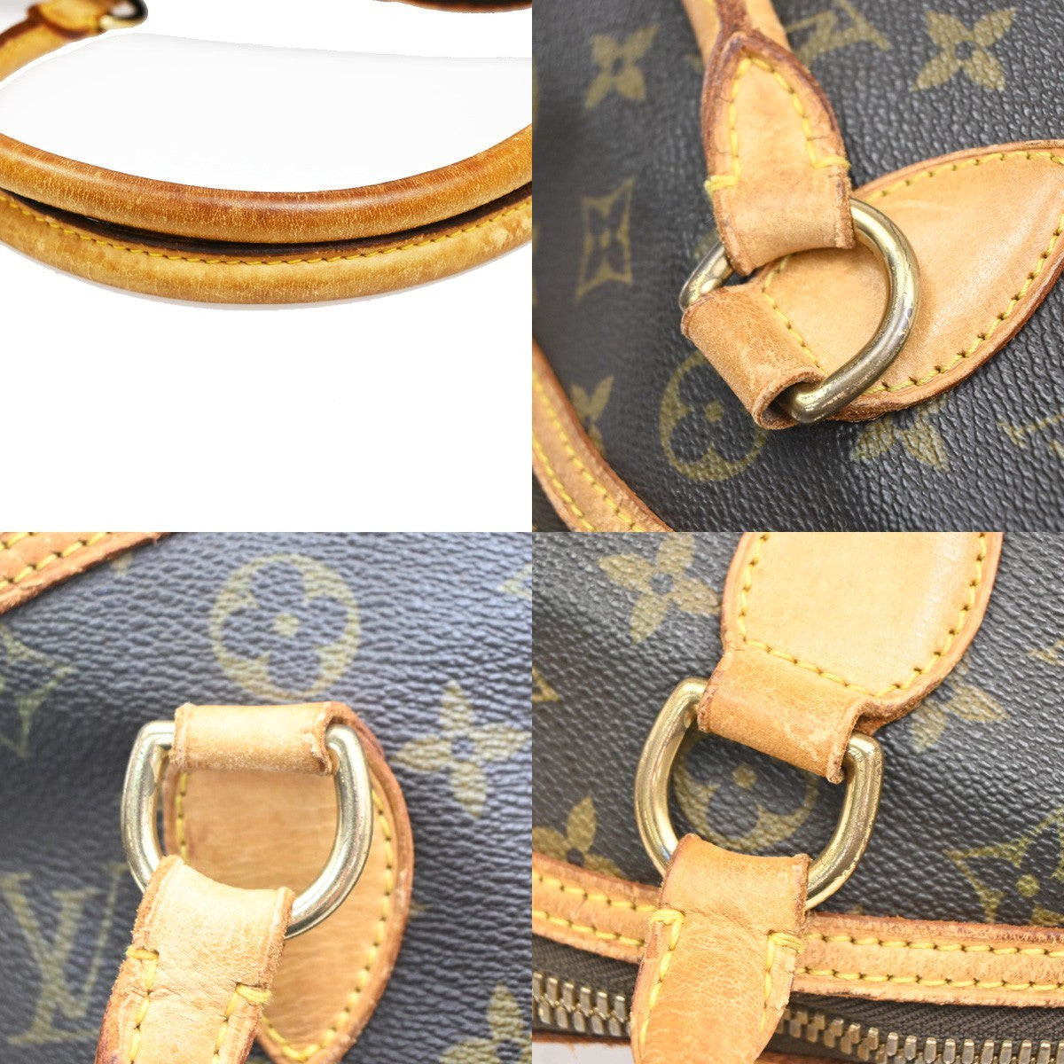 LOUIS VUITTON Lockit Horizontal Shoulder Bag Monogram Leather BN M40104 61CA553