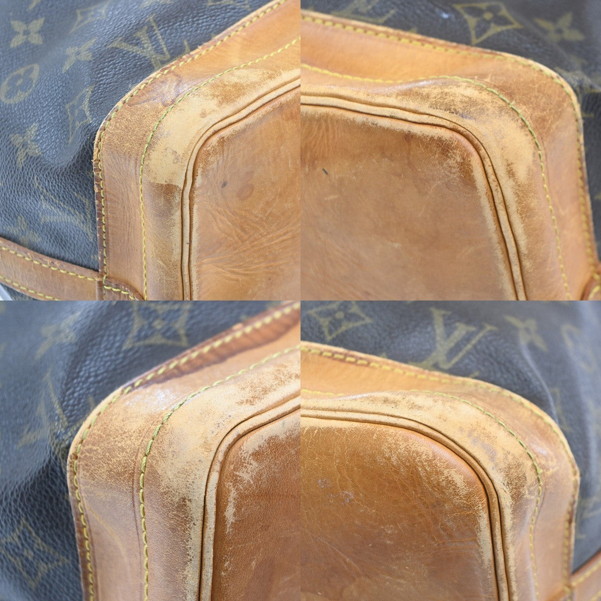LOUIS VUITTON Noe GM Drawstring Shoulder Bag Monogram Leather BN M42224 38MA247