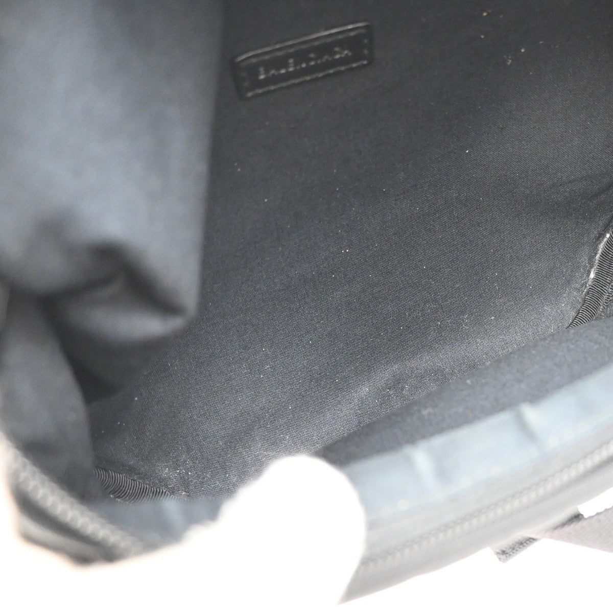 BALENCIAGA Logo Explorer Belt Bum Bag Canvas Leather Black Italy 85FC134