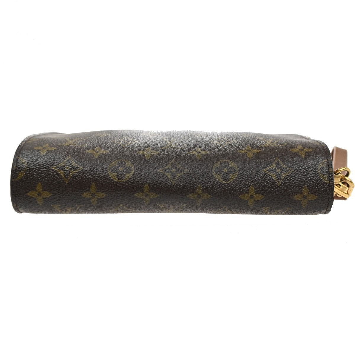 LOUIS VUITTON Orsay Clutch Hand Bag Monogram Leather Brown France M51790 66SA121