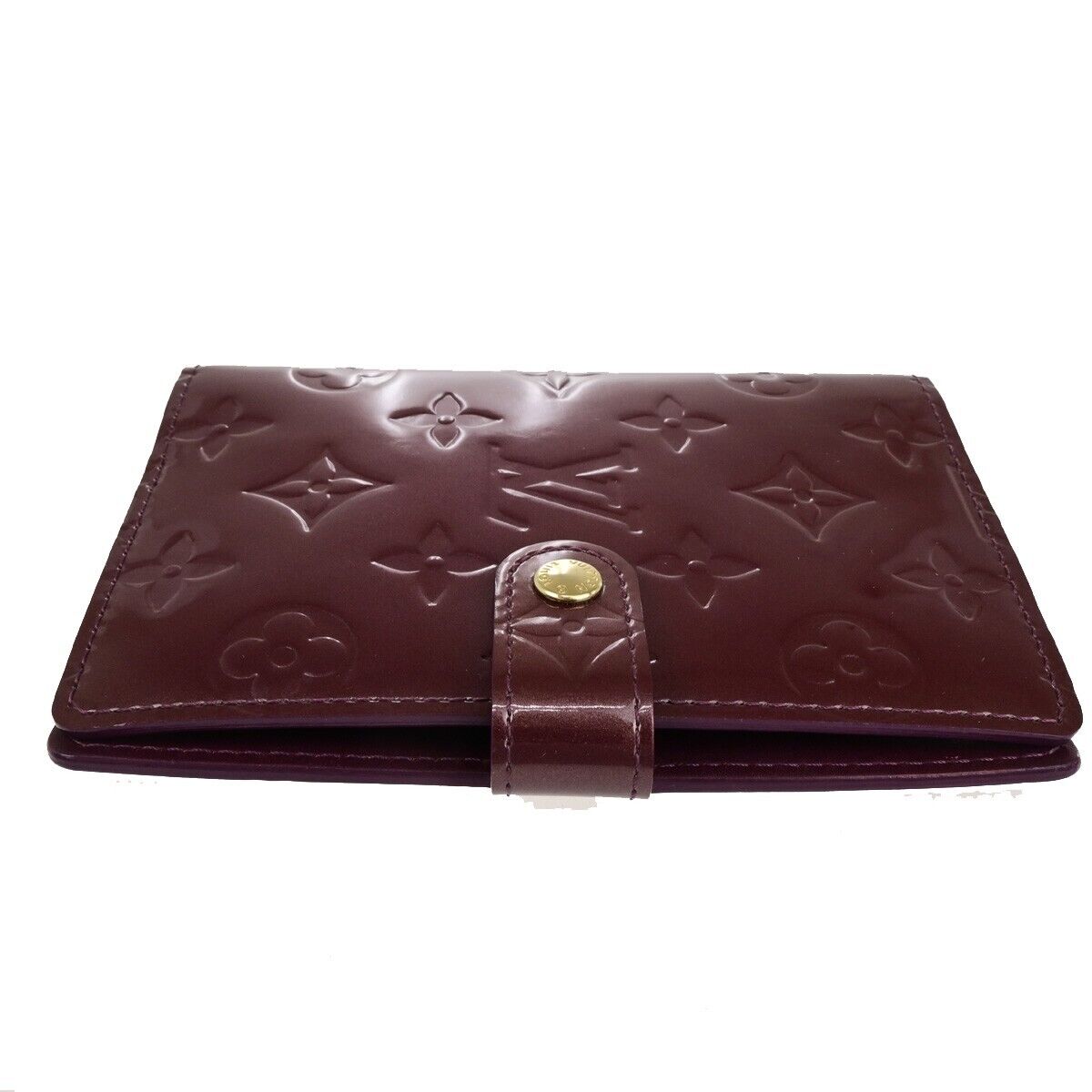 LOUIS VUITTON Agenda PM Day Planner Cover Monogram Vernis PE R21050 60FB243