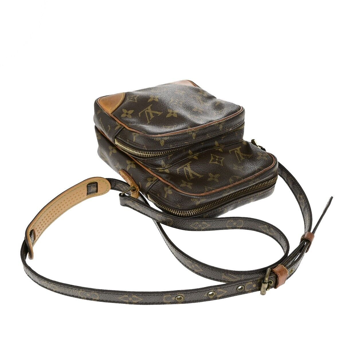 LOUIS VUITTON Amazon Crossbody Shoulder Bag Monogram Leather BN M45236 65SH901