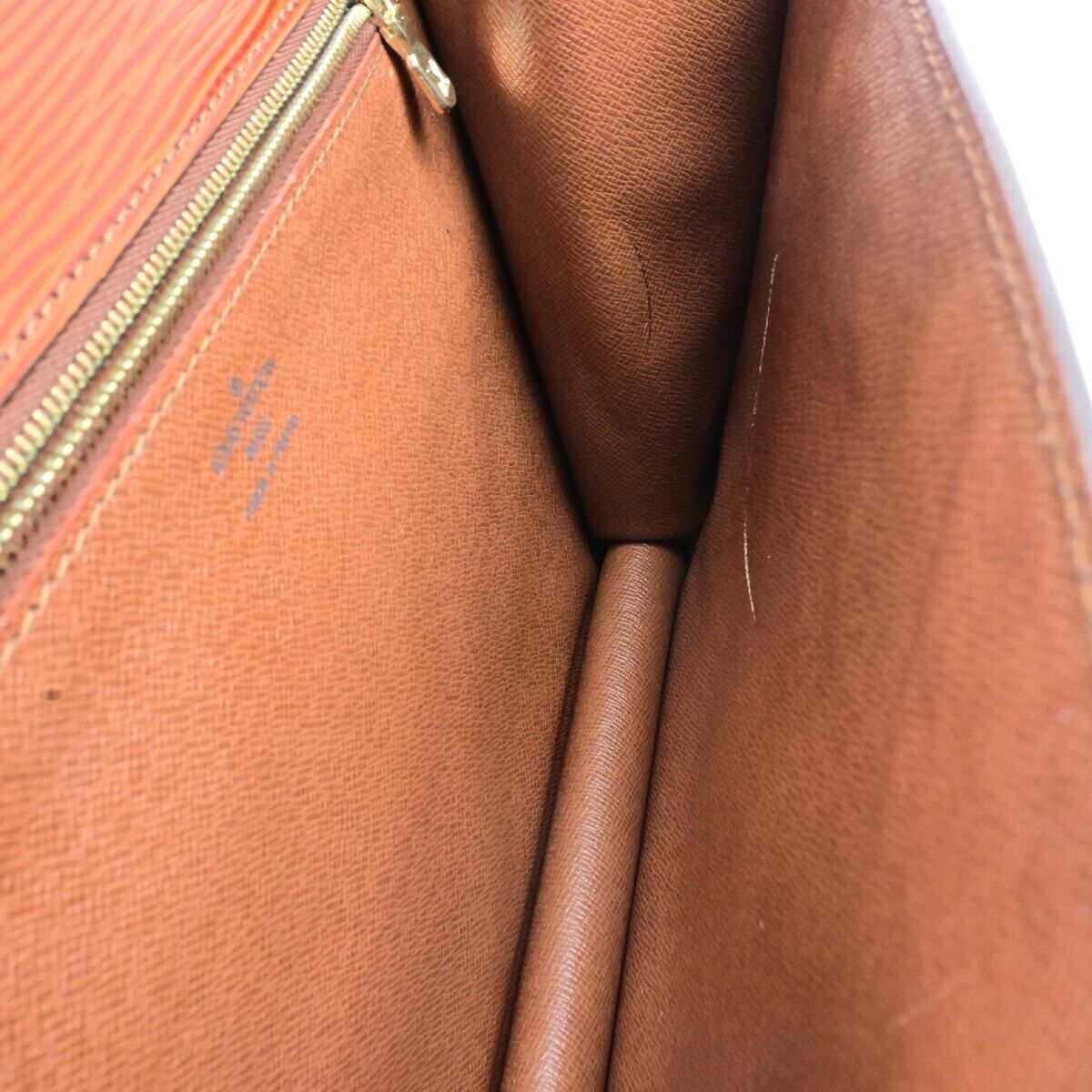 LOUIS VUITTON Monceau 2Way Shoulder Hand Bag Epi Leather Brown M52123 89ED458