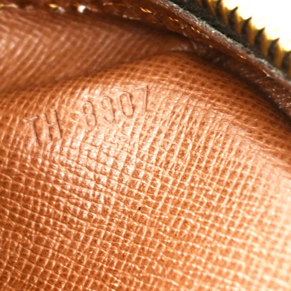 LOUIS VUITTON Jeune Fille PM Shoulder Bag Monogram Leather Brown M51227 61EE025