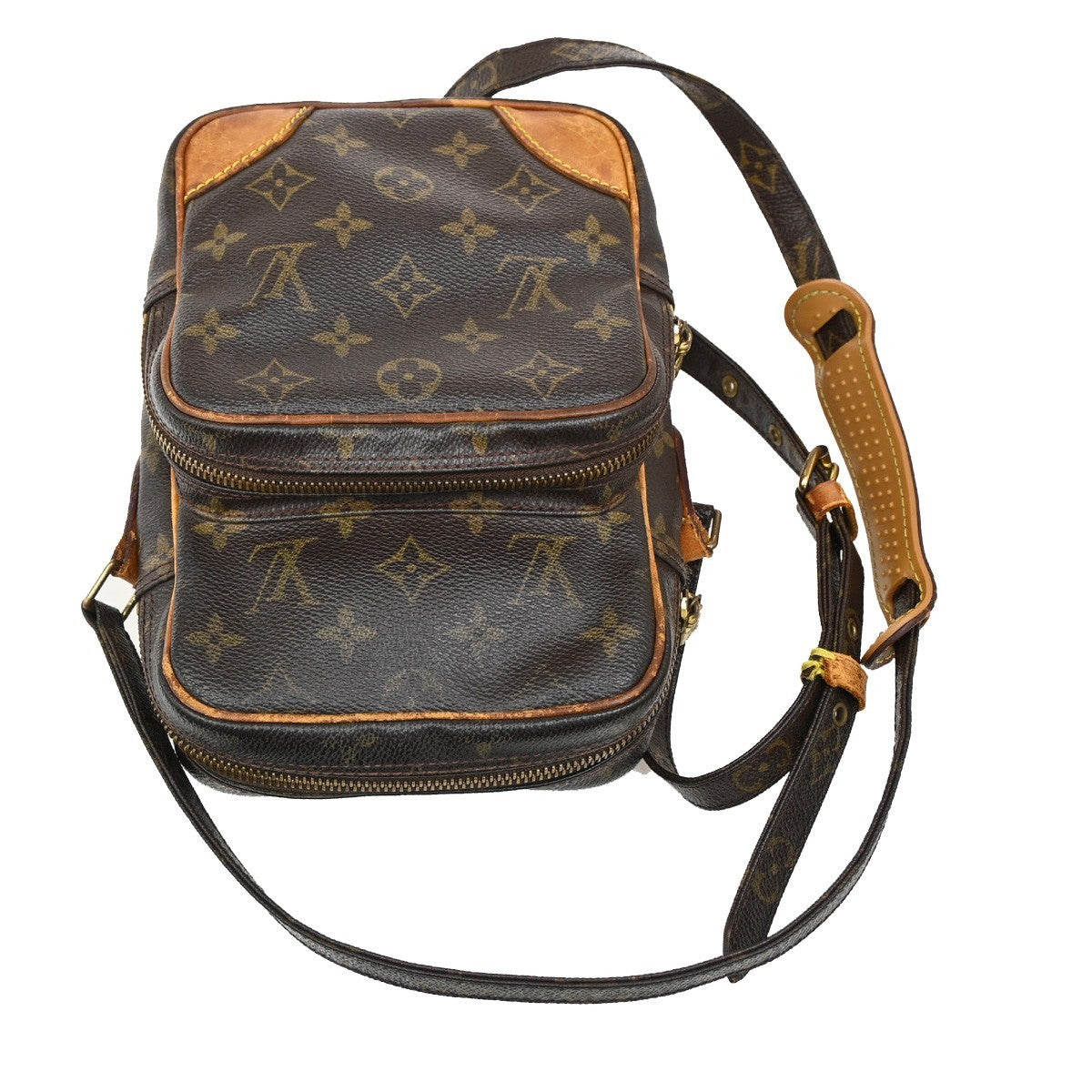 LOUIS VUITTON Amazon Crossbody Shoulder Bag Monogram Leather BN M45236 31KB675